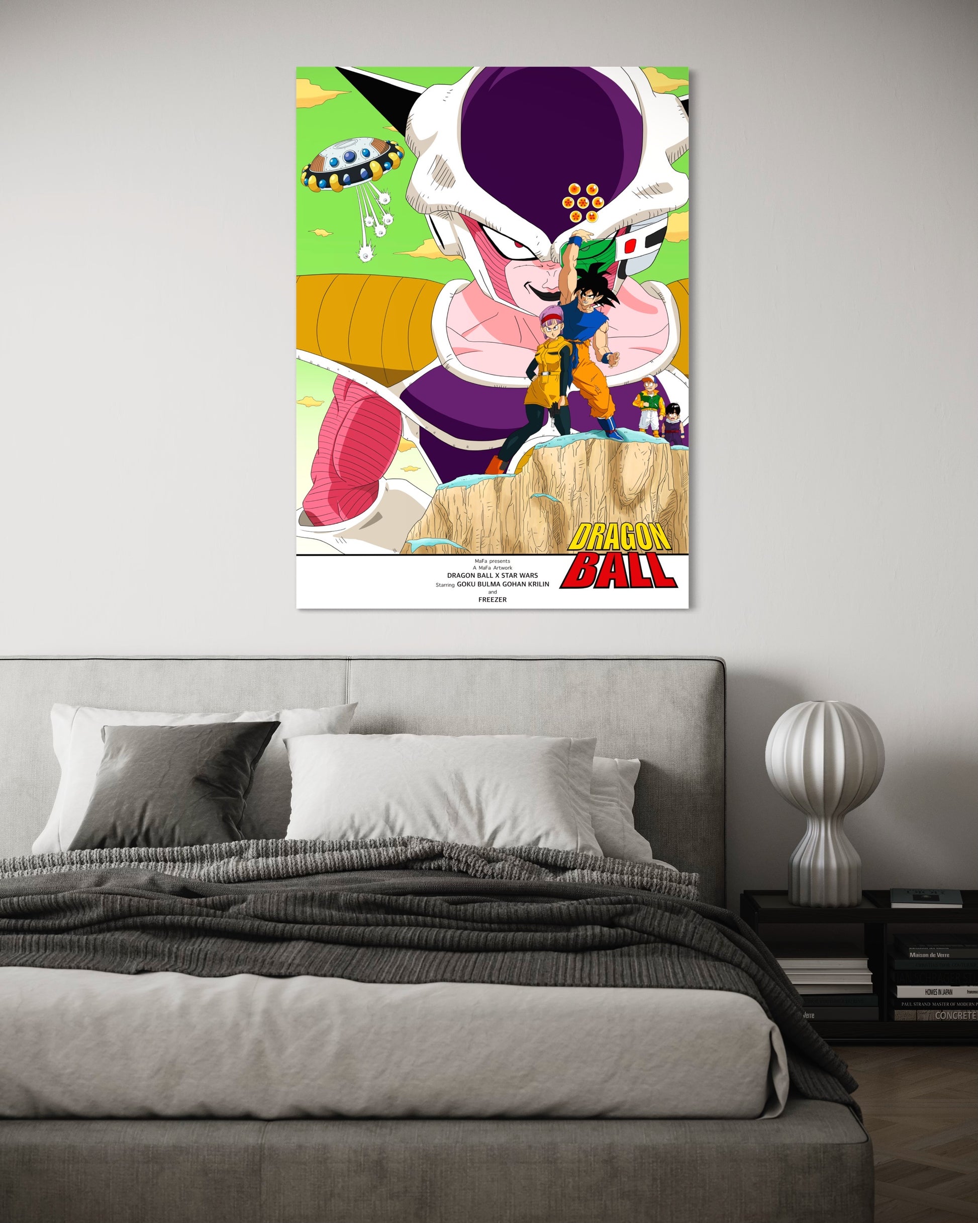 Poster cover DBZ X Star Wars