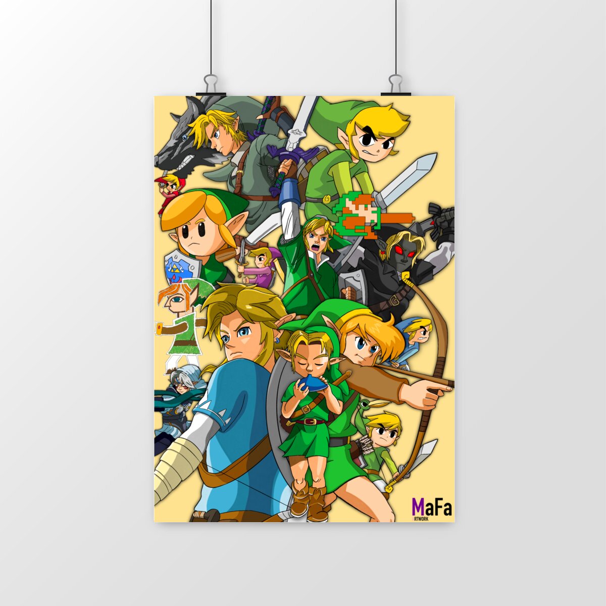 Poster The Legend of Zelda - Link